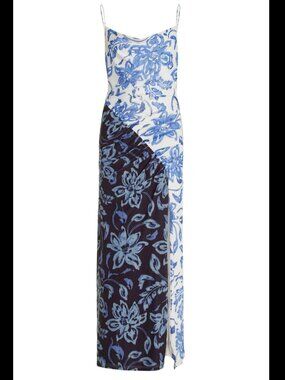 SIGNIFICANT OTHER Constance Paneled Floral Crepe Maxi Dress NWT